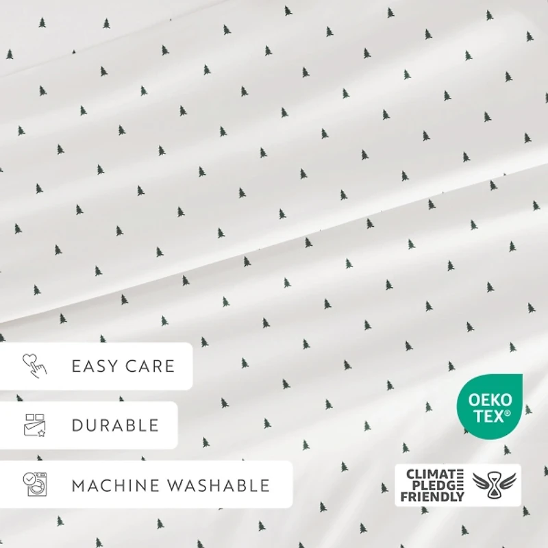 Pine Tree 4-pc. King Sheet Set