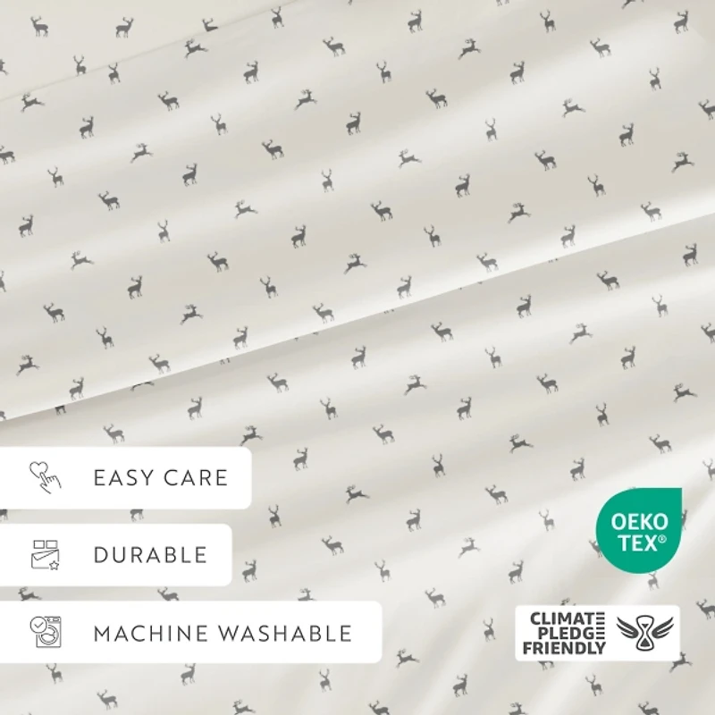 Reindeer 4-pc. Full Sheet Set