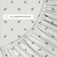 Reindeer 4-pc. Queen Sheet Set