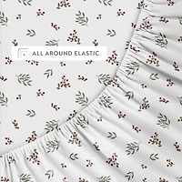 Winter Berries 3-pc. Twin Sheet Set