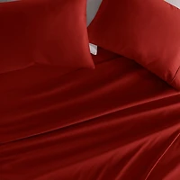 Berry Red 4-pc. Full Sheet Set