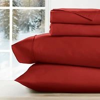 Berry Red 3-pc. Twin Sheet Set