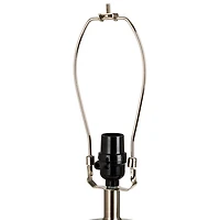 Reactive Taupe and Cream Ceramic Table Lamp