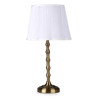 Gold Metal Bamboo Table Lamp
