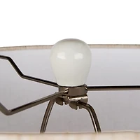 Cream Tapered Ceramic Table Lamp