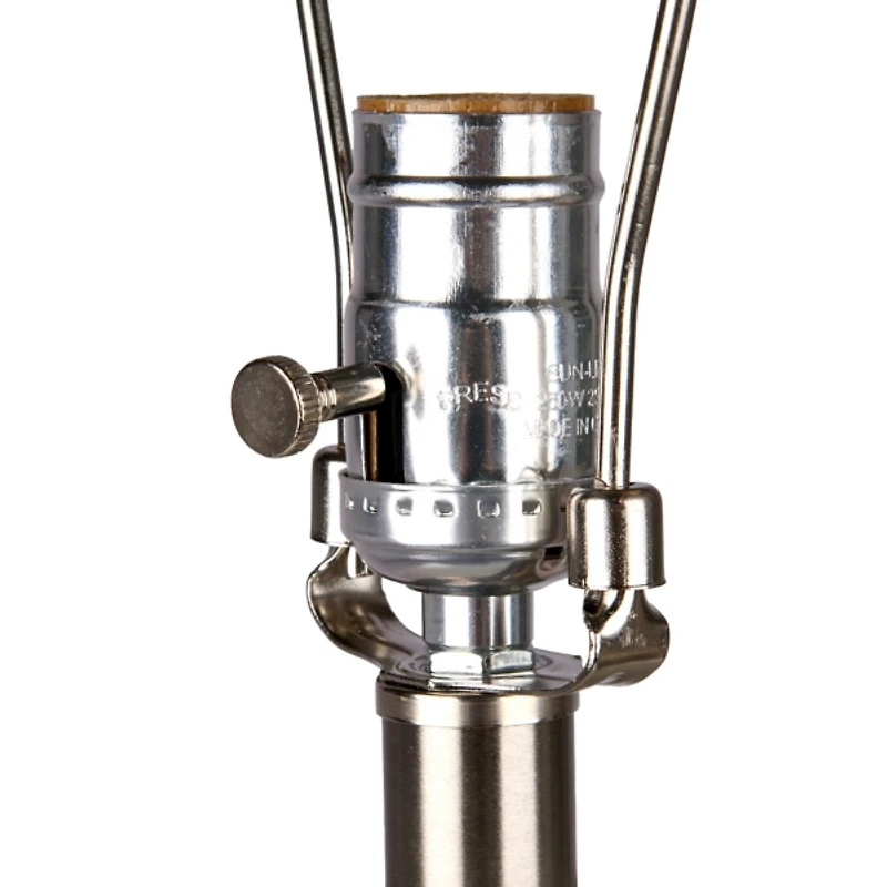 Cream Tapered Ceramic Table Lamp