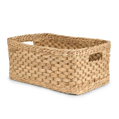 Large Braided Water Hyacinth Basket