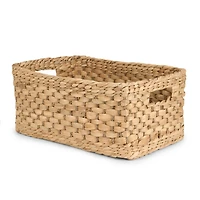 Large Braided Water Hyacinth Basket