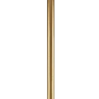 Chique Gold Metal Charging Table Lamp