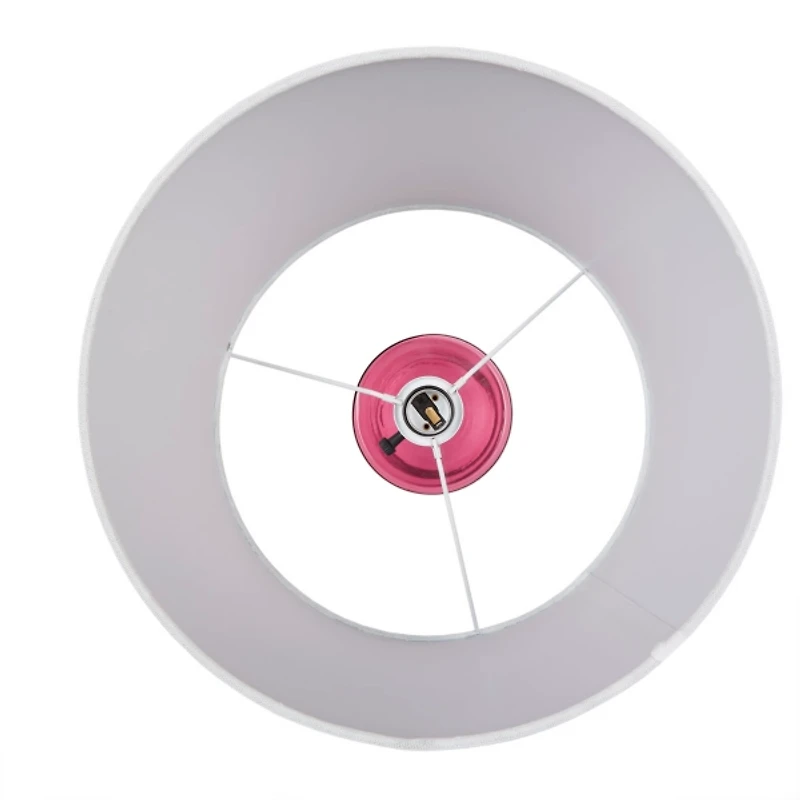 Pink Glass Neonova Table Lamp