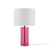 Pink Glass Neonova Table Lamp