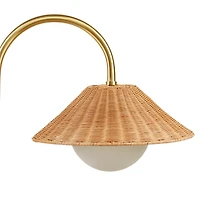 Laguna Rattan Weave Shade Floor Lamp