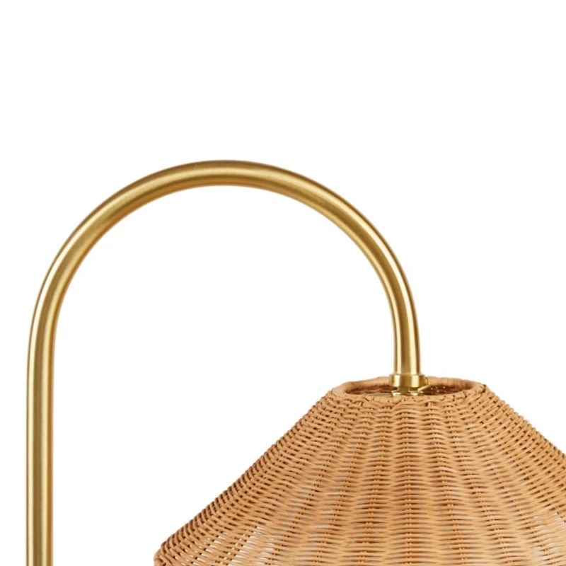 Laguna Rattan Weave Shade Floor Lamp