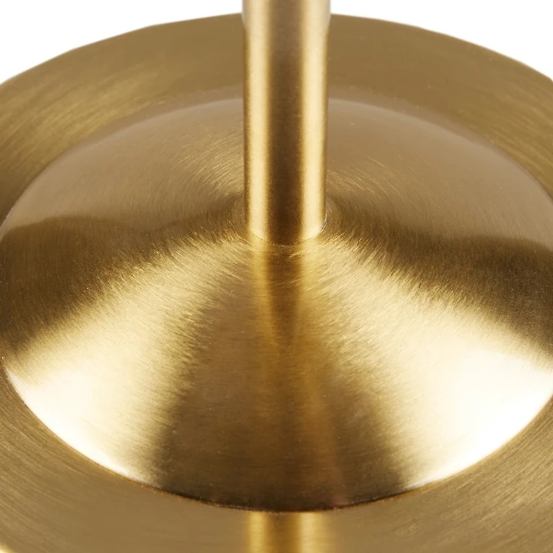 Lumivive Metallic Gold Glass Table Lamp