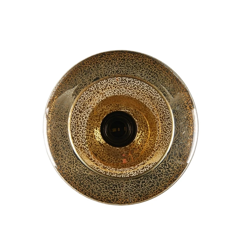 Lumivive Metallic Gold Glass Table Lamp