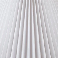 Veluna White Textured Ceramic Table Lamp