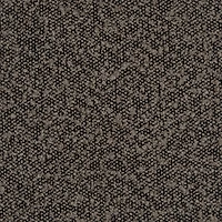 Dark Brown Boucle Storage Bench with Wood Legs