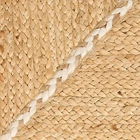 Terrazzo Natural Braided Jute Area Rug