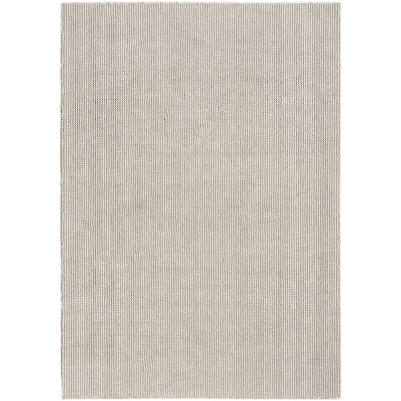 Mocha Textured Modern Area Rug, 7x9