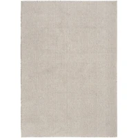Mocha Textured Modern Area Rug, 7x9