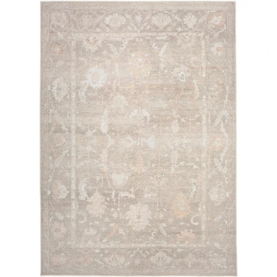 Floral Vintage Washable Area Rug