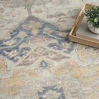 Medallion Washable Area Rug