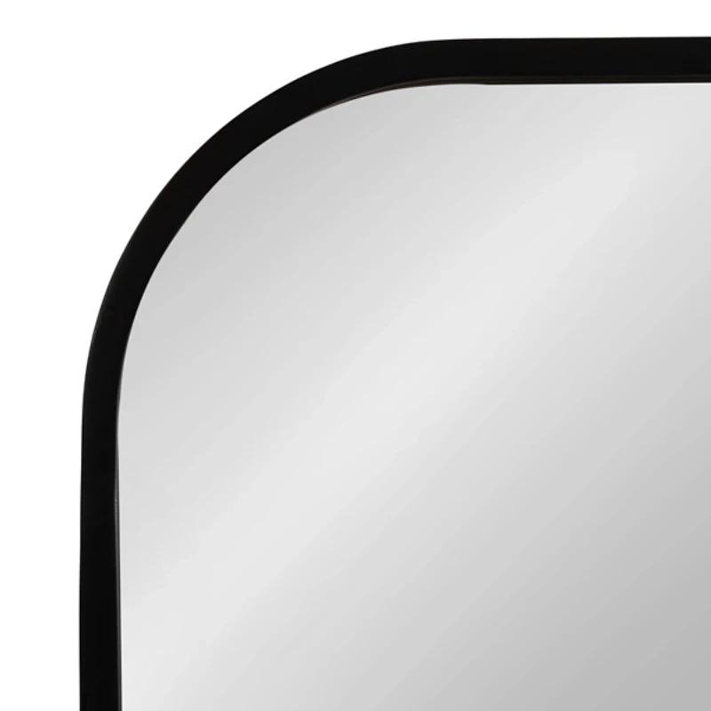 Black Arch Travis Wall Mirror