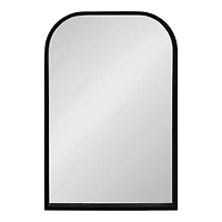 Black Arch Travis Wall Mirror