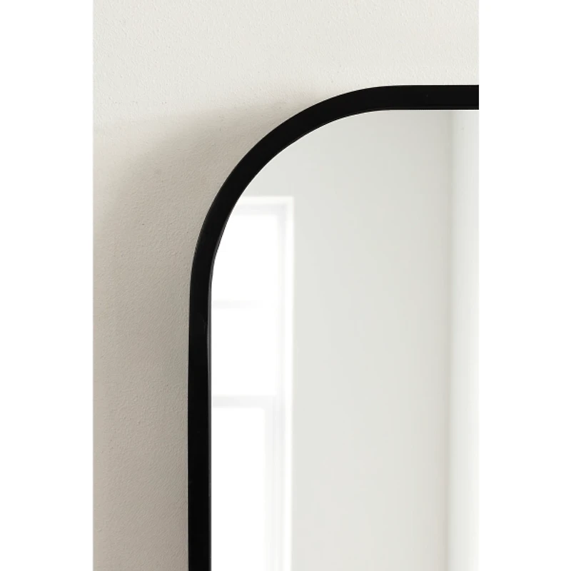 Black Arch Travis Wall Mirror
