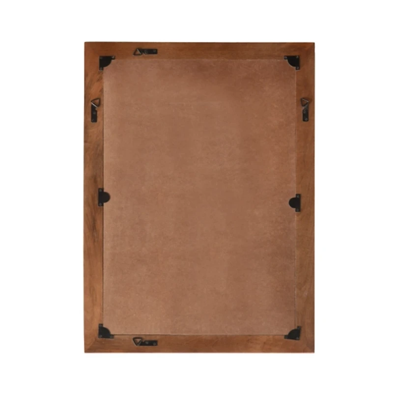 Walnut Wood Lunara Wall Mirror