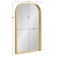 Gold Arch Travis Wall Mirror