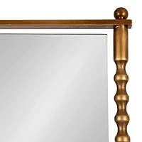 Gold Spindle Prisha Wall Mirror