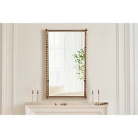 Gold Spindle Prisha Wall Mirror