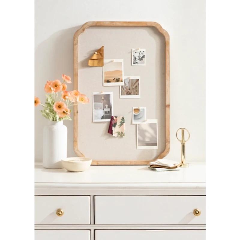 Marston Scalloped Corner Pinboard