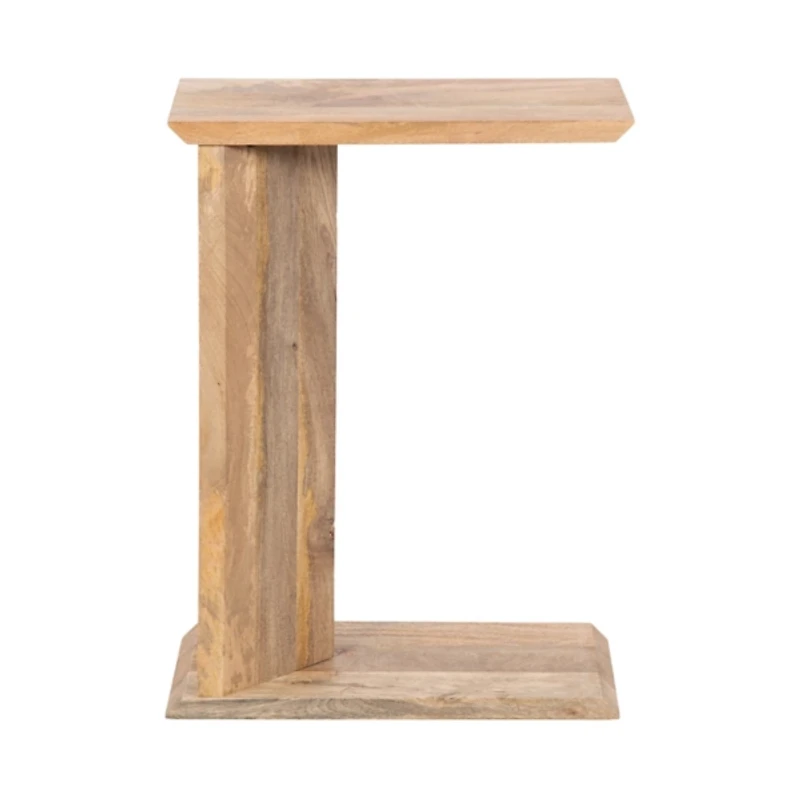 Thaxter Natural Wood C-Table