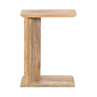 Thaxter Natural Wood C-Table
