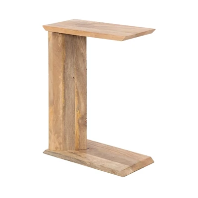 Thaxter Natural Wood C-Table