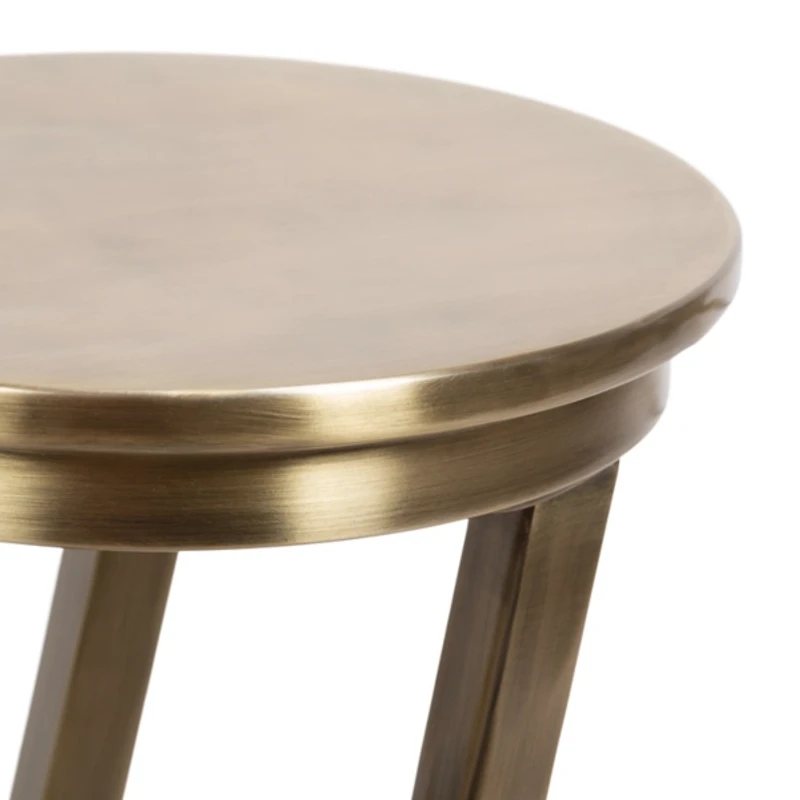 Allie Gold Metal Cocktail Table