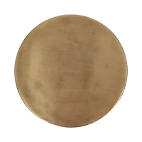 Allie Gold Metal Cocktail Table