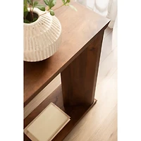 Thaxter Walnut Brown Wood C-Table