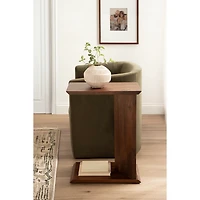 Thaxter Walnut Brown Wood C-Table