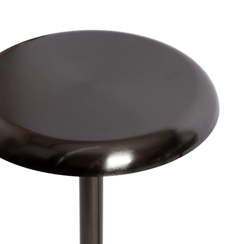 Morizet Pewter Round Cocktail Table
