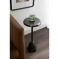 Morizet Pewter Round Cocktail Table