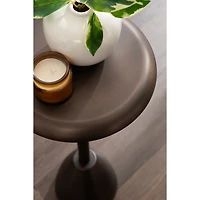Morizet Dark Bronze Round Cocktail Table
