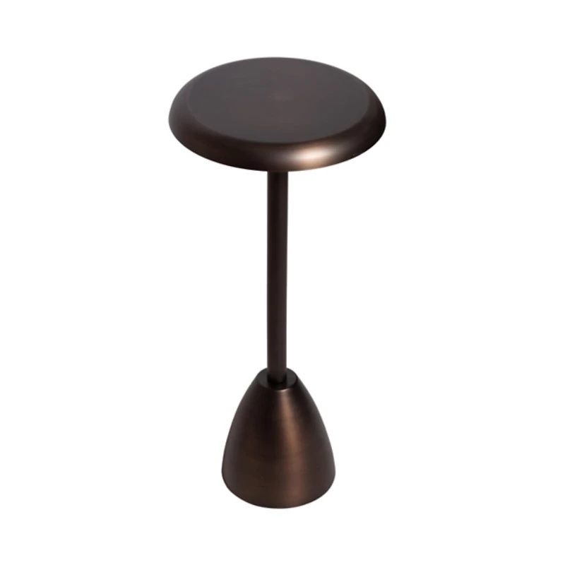 Morizet Dark Bronze Round Cocktail Table