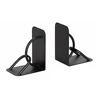 Black Metal Chain Link Bookends, Set of 2