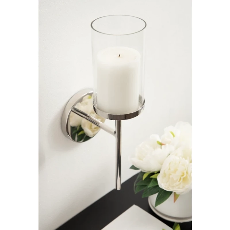 Silver Metal Blaise Wall Sconce