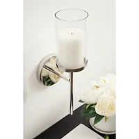 Silver Metal Blaise Wall Sconce