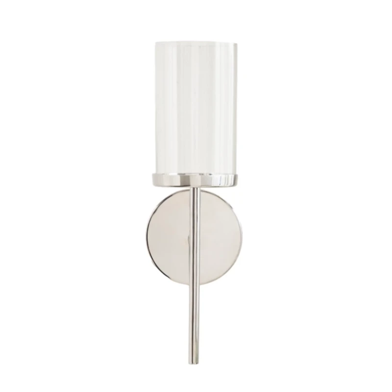 Silver Metal Blaise Wall Sconce