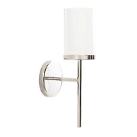 Silver Metal Blaise Wall Sconce